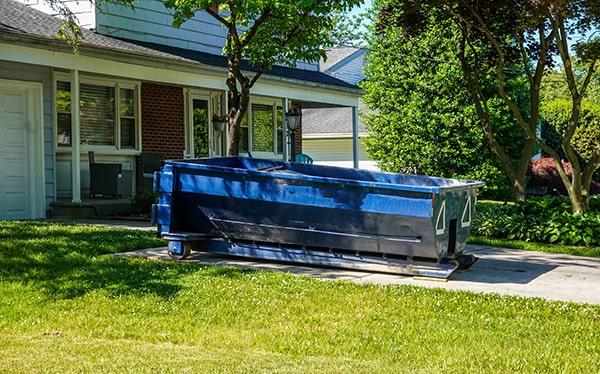 talk to your local authorities regarding permits for placing residential dumpsters on public property, such as streets